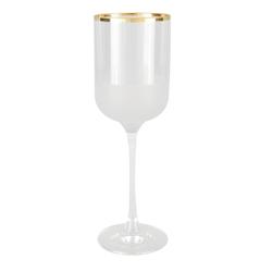 Aulica Verres A Vin Bord Dore Nish  - Lot De 6 - transparent verre 962517_0