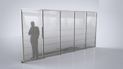 Écran vitrine LED transparent - Technologie GLASSTEC et GHOST - Jusqu'à 85% de transparence_0