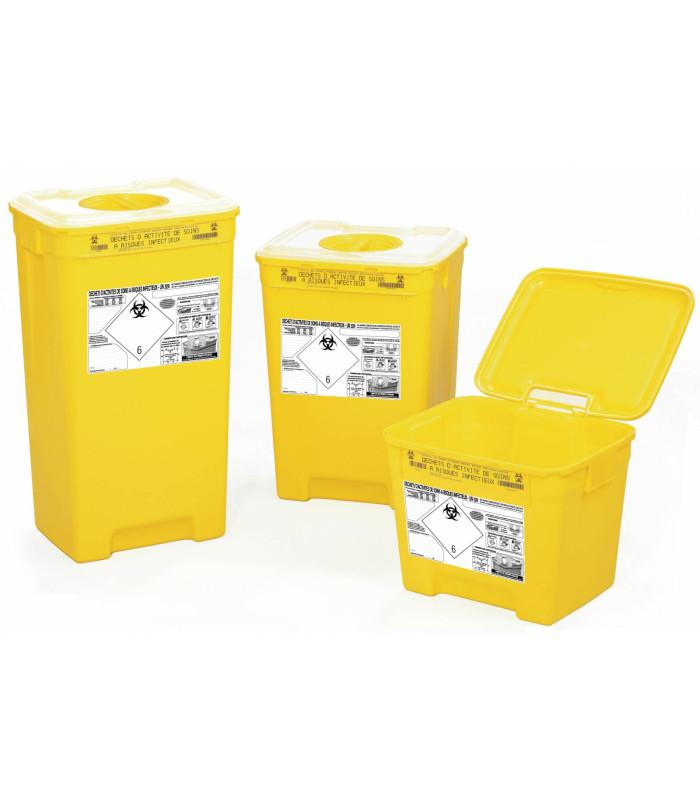 Fût DASRI avec couvercle - 30L, 50L, 60L - Ergonomique, autoclavable et conforme aux normes_0
