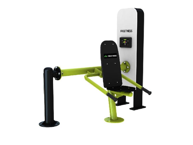 Appareil de musculation avec écran LCD auto-alimenté et 10 niveaux de difficulté - DIPS MACHINE R-PRO_0