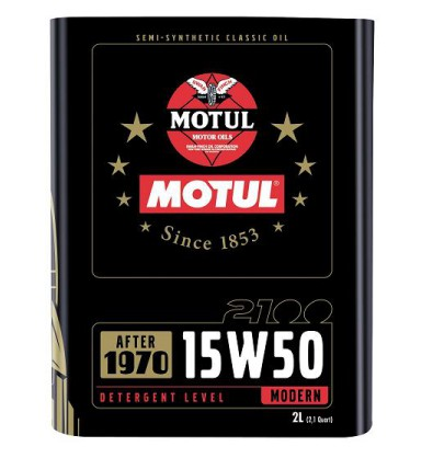 Huile moteur motul classic 2100 15w50 2l - véhicules historiques_0