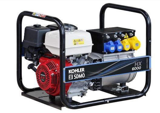Groupe électrogène HX 6000 TB UK C5 - Kohler - Gamme INTENS - Puissance max 5,60 kW - 230 V - 50 Hz_0