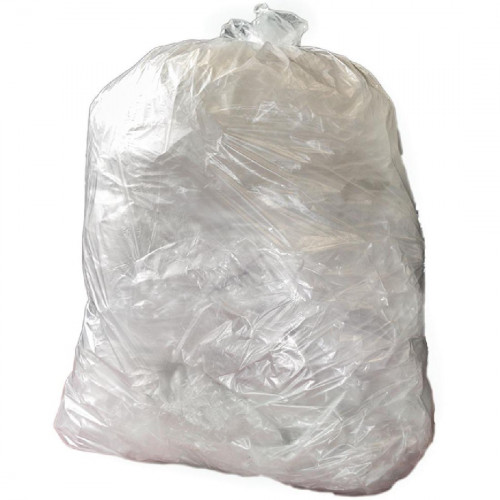 LOT DE 200 SACS POUBELLE TRANSPARENTS 120 L JANTEX