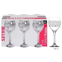 Lot de 4 Verres à Pied Bulles 34cl x6 Maitre Chef - VERRBU006_4_0