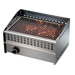 Materiel chr pro Grill de Table Double en Inox Grillade Charcoal au Gaz   Grill 'Stone GS3 - 0685071492918_0