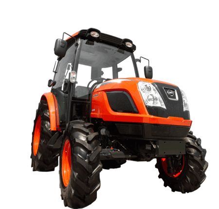Nx4510 cab - Tracteur agricole Kioti - Puissance brute 33,6 kW (45 HP) - Transmission 24x24 vitesses - Moteur CRDI ECO_0