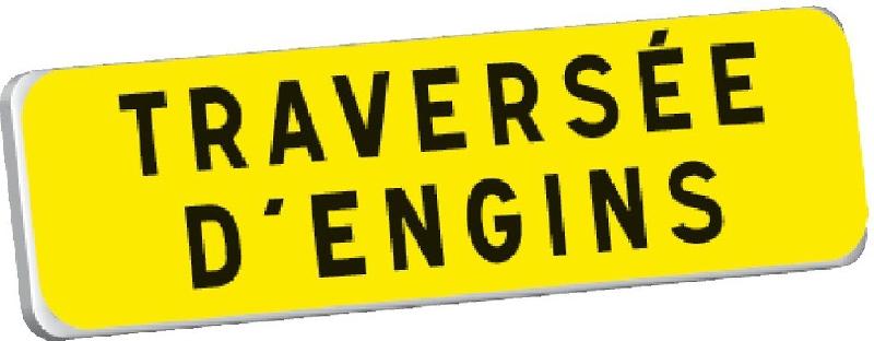 Panonceaux Taliasign KM 900x250 mm classe 1 Dangers Temporaires - PNTLGLV1KM-TL02/TE_0