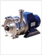Pompes centrifuges horizontales multi-étages à impulseur fermé série CV - en acier inoxydable AISI 316 - débit jusqu'à 40m³/h et hauteur 140 mCE_0