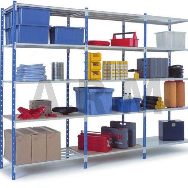 Rayonnage peint à tablettes tubulaires FLIP et tôlées FLICLASS_0