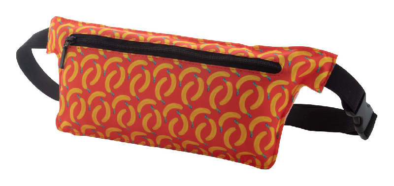 Sac banane sur mesure - polyester, compartiment zippé, taille élastique réglable, impression sublimation_0