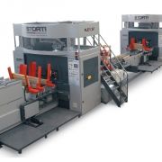 Storti Flex 6162 - Ligne de clouage pour palettes à 2 entrées - Démo avec changement rapide de format_0