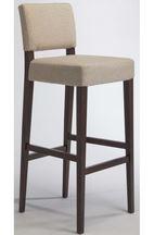 Tabouret de bar Nancy - assise et dos ouverts rembourrés_0