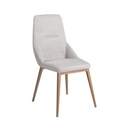 AC ANGEL CERDA Angel Cerdá Chaise en tissu gris clair 4132C 48 x 60 x 90 - gris textile 8435631027140_0