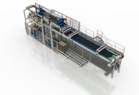 AP FC 60 Universal - Palettiseur automatique à palette mobile pour boîtes pleines - Clevertech France_0