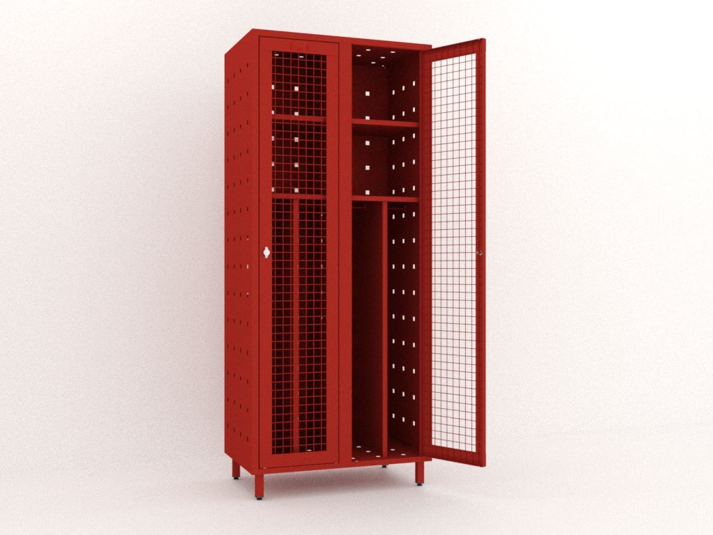 Armoire pompier grillagée_0