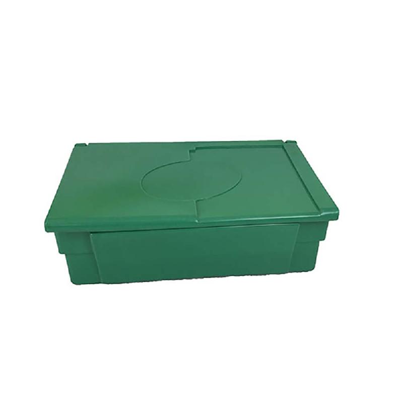 Bac de stockage alimentaire 100L - polyéthylène haute densité - traité anti-UV - coloris vert_0