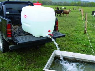 Bidon d'eau 25L + robinet - Tout pour votre voiture et camion Delrue