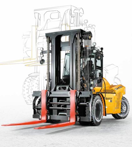 Chariot élévateur lourd Sany - Garantie 5 ans - Capacités 16T à 32T - Machines portuaires_0