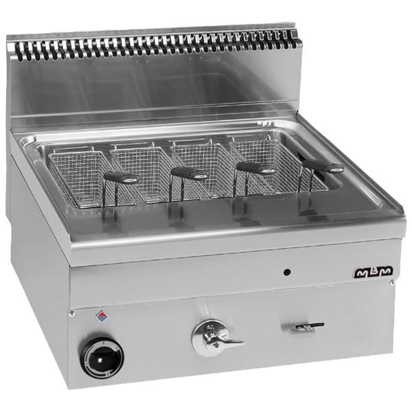 Cuiseur à pâtes électriques MBM - 4 paniers - 32 litres - Cuve inox AISI 304 - Thermostat de sécurité_0