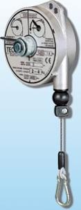 Équilibreur enrouleur 9320-9323 - câble inox - capacité 1 à 8 kg - course 2000 mm_0