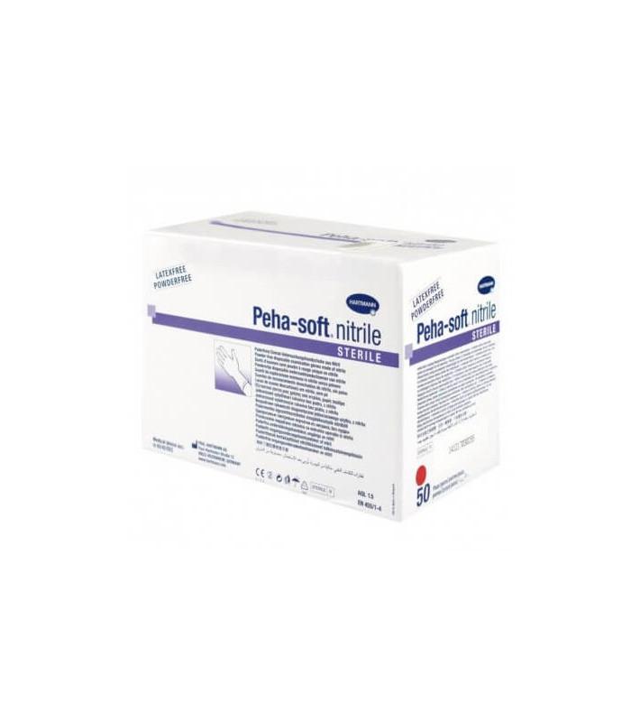 Gants stériles Peha-soft nitrile Hartmann 7/8 - boîte de 50 - hygiène et protection_0