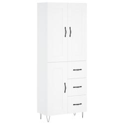 Helloshop26 - Buffet bahut commode armoire meuble de rangement organisateur cuisine salle de séjour salon haut 69,5 x 34 x 180 cm 02_0032727 - 300021_0