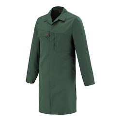 Lafont - Blouse de travail coton majoritaire AMBRE Vert Bouteille Taille L - L 3609705761451_0