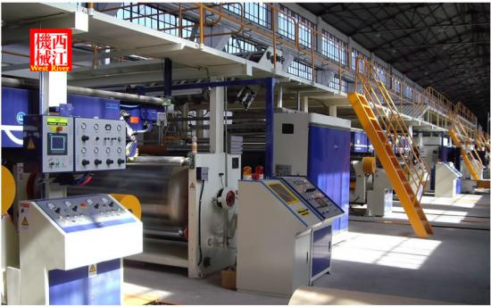 Ligne de production de carton ondulé 7 plis - Usage intensif - Siemens Profibus - Largeur 1200mm-2800mm - Vitesse 100M/min-250M/min_0