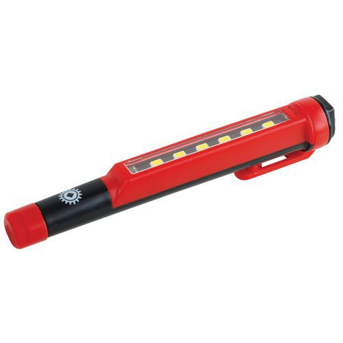 Sygonix Lampe de poche à piles LED SMD Avec clip ceinture, IP68 (étanche),  Avec