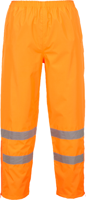 Pantalon hivis respirant orange s487, m_0