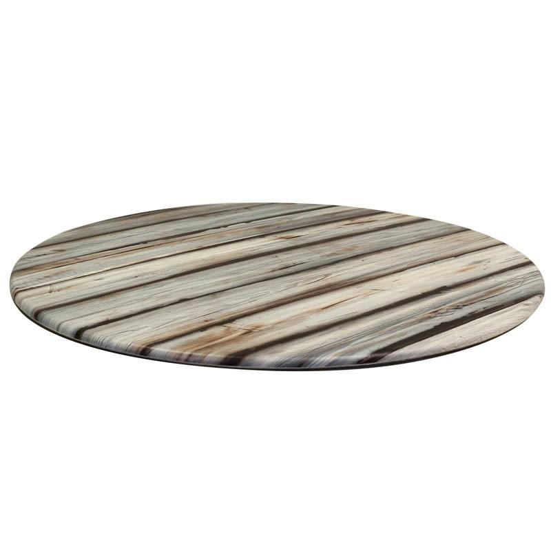 Plateau de table Topalit Smart Line Ø70 - MARITINO PINE_0