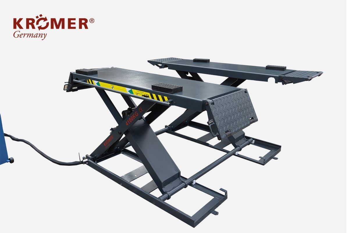 Pont élévateur à ciseaux mobile pour atelier et garage - KROEMER X46_1