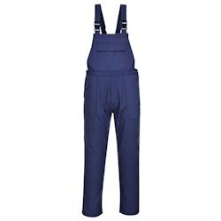 Portwest - Cotte à bretelles anti-feu Bizweld bleu marine Taille 3XL - Normes CE-CAT III, EN ISO 11612, EN ISO 11611, ASTM F1959_0