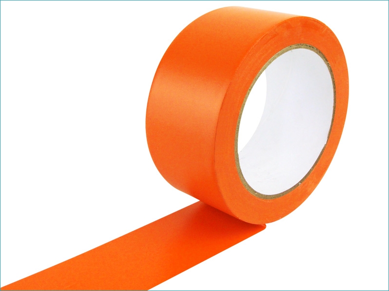 Ruban adhésif PVC orange 48mm x 33M - Réf. RPVCO50_0