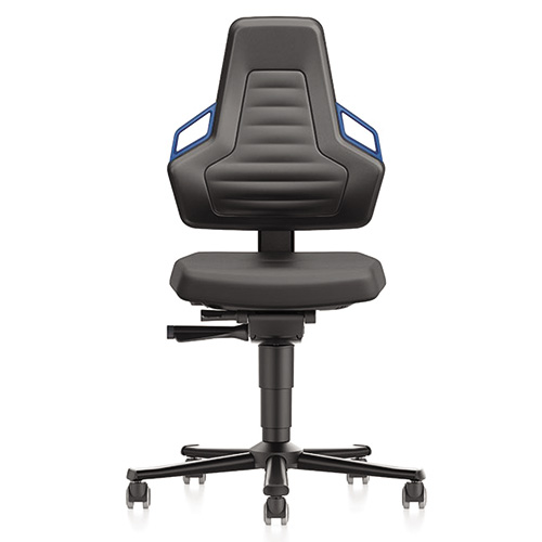 Siège d'atelier Nexxit - 2 roulettes - système synchrone, ajustable en profondeur et inclinaison_0