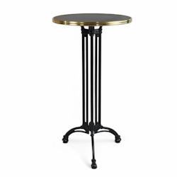 Table haute bistrot EIFFEL - Noir - Laiton - Bistromania - DM005-3190-60_0