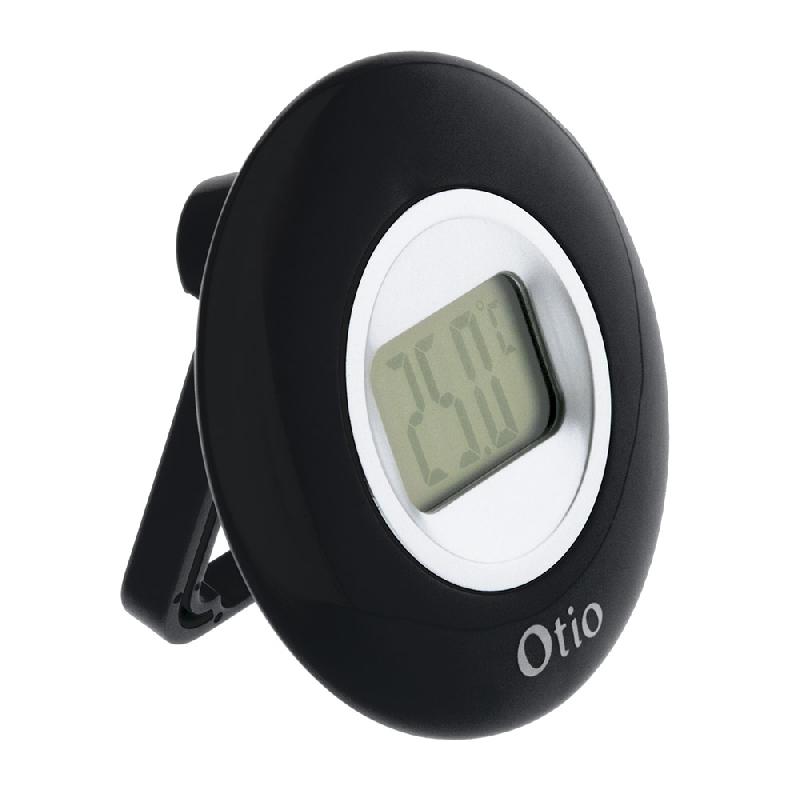 Thermomètre intérieur à écran LCD - Noir - Otio_0