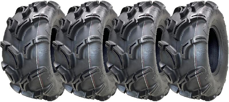 27x11.00-12 Pneus ATV 275/70-12 6ply WU24 OBOR Scoprio 56J Road Legal (Set of 4)_0