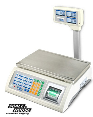 Balance poids prix ASG-PP Helmac - écran LCD rétro-éclairé, imprimante thermique intégrée et batterie rechargeable_0