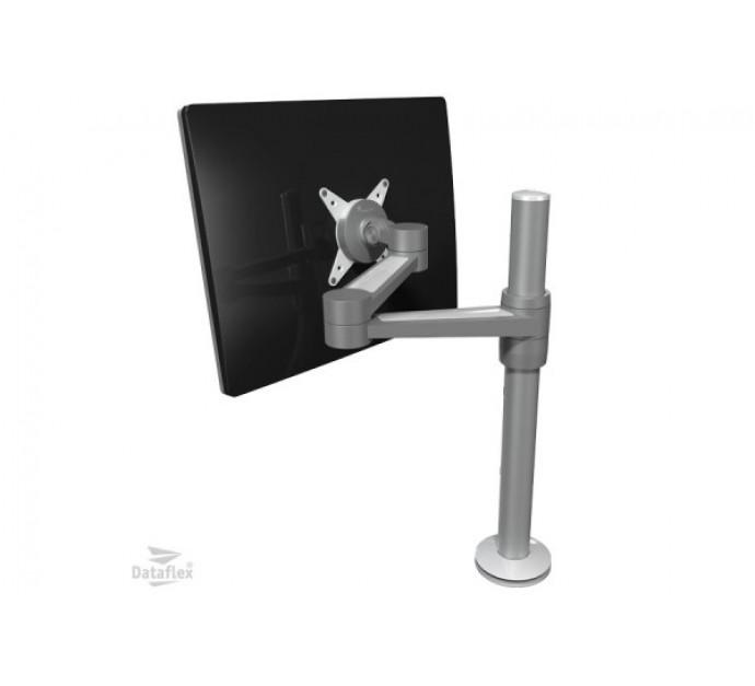 Dataflex bras à fixer/pincer Viewlite 58122 - support ergonomique pour 1 écran jusqu'à 24'' - aluminium - VESA 75x75/100x100_0