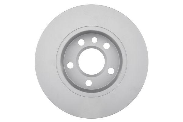 Disque de frein Bosch 0986478871 - 2 disques pleins arrière avec 5 trous_0