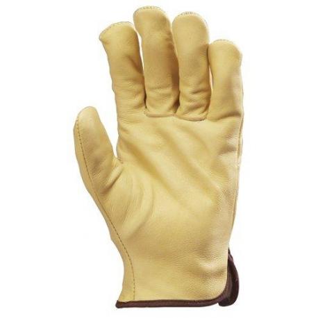 Gants d'hiver FINLANDE - tout fleur de vachette - intérieur polaire - Eurotechnique | 2465_0