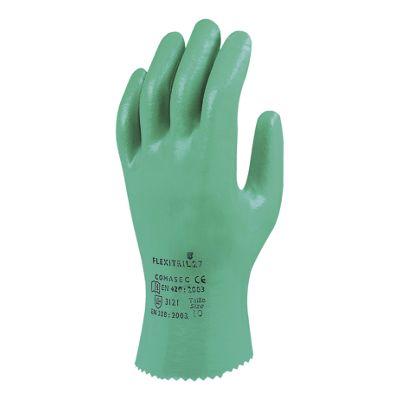 GANTS PROTECTION CHIMIQUE ANTISTATIQUE NITRILE VERT FLEXITRIL 27 ANSELL_0