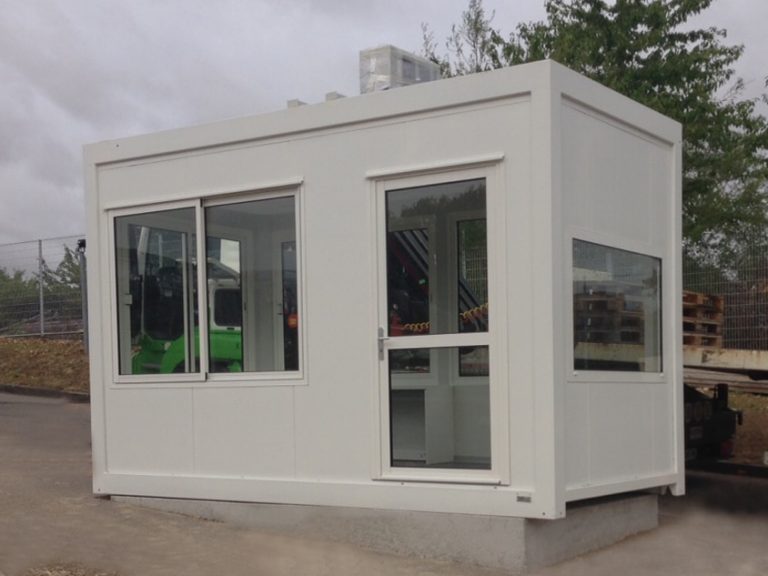 Guérite modulaire - militaire, sécurité, accueil, gardiennage, point de vente - résistante aux conditions climatiques_0