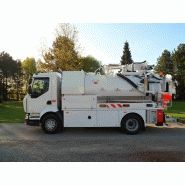 Hydrocureur classique - Huwer - 16T - Capacité de 5 à 7 m3 - Débit de 300 à 1300 m3/h_0