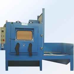 Cabine de sablage humide - usage intensif - modèle spécial ST 1200 N S - Auer - table inclinable pneumatiquement à 60°_0