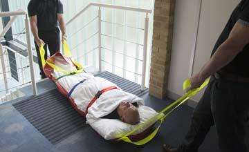 Matelas médicalisé d'évacuation EvacSheet - Installation permanente - Charge jusqu'à 250 kg_0