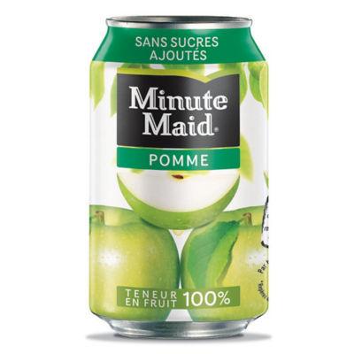 Minute Maid Pomme, en canette, lot de 24 x 33 cl_0