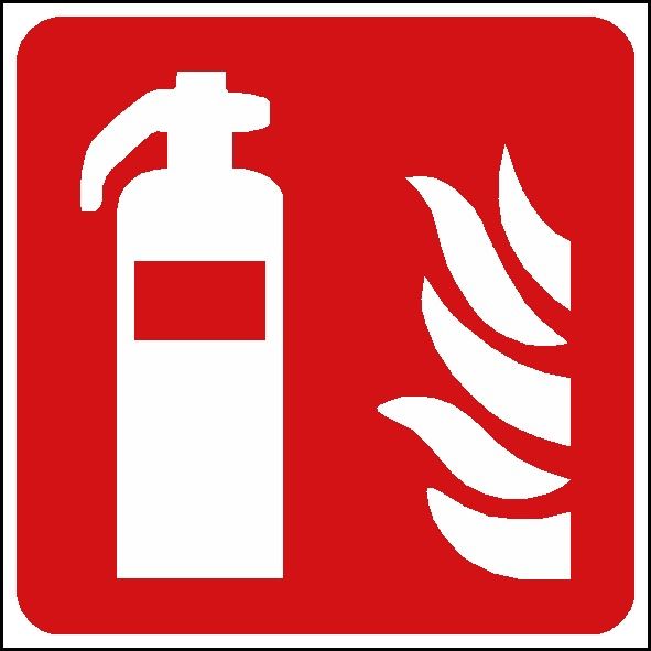 Panneau de signalisation - extincteur d'incendie - normes ISO 7010 - fabrication sur-mesure française_0