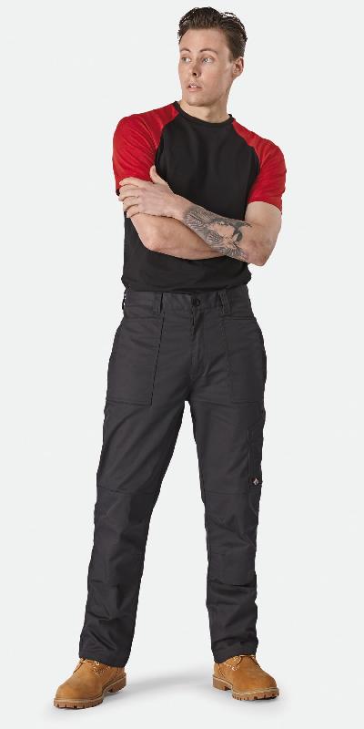Pantalon action flex homme Dickies - TR2025R - Réf : DK0A4XSJ - Renforts genoux et multi-poches_0